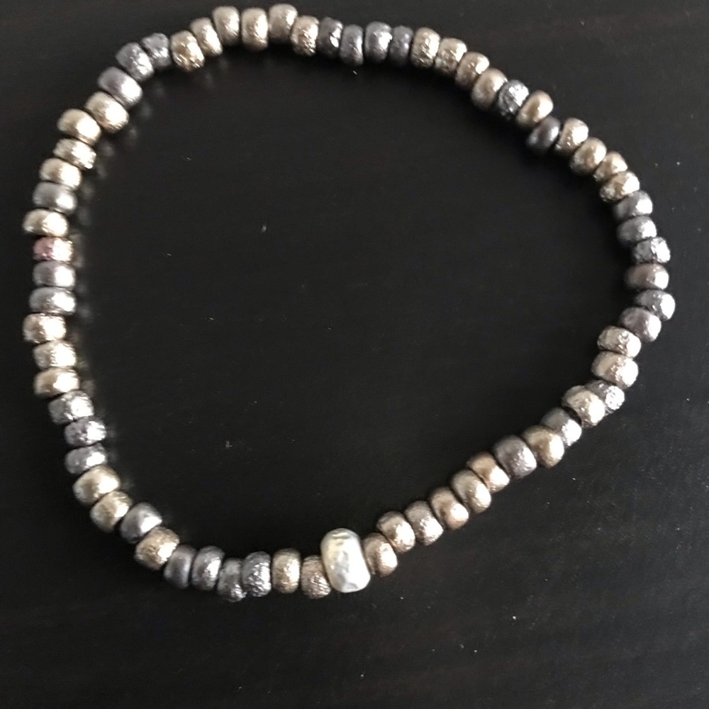 Minimalist Stretch Bracelet Dainty Stacking Handmade